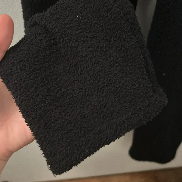 Yitty Cozy Black Onesie with Heart Pockets - Picture 10 of 12